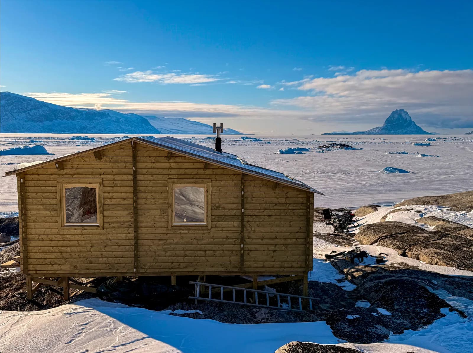 Overnatning i fjordhytten